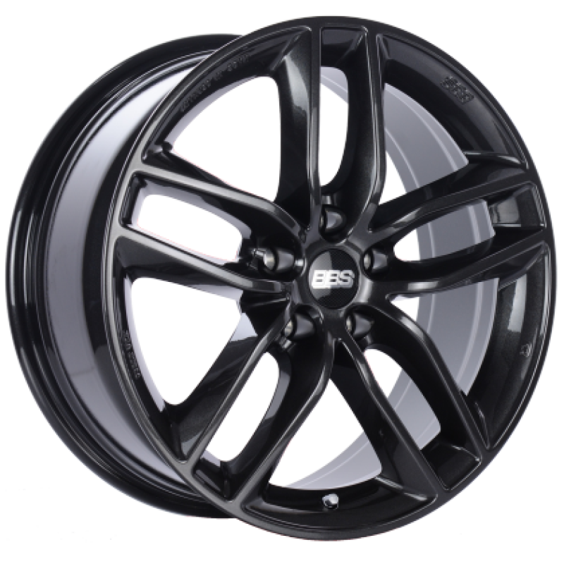 BBS SX 20x9 5x108 ET38 Crystal Black Wheel -82mm PFS/Clip Required Wheels - Cast BBS