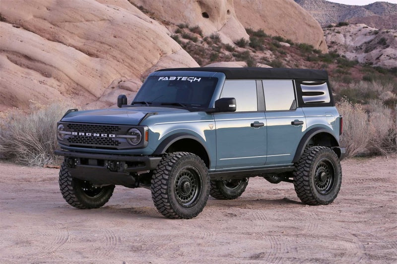 Fabtech 21-24 Ford Bronco 4WD Heavy Duty Driver & Passenger Tie Rod Assembly Kit Tie Rods Fabtech