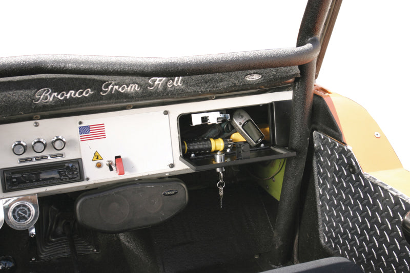 Tuffy Bronco Security Glovebox 196677- Black Cargo Boxes & Bags Tuffy Products