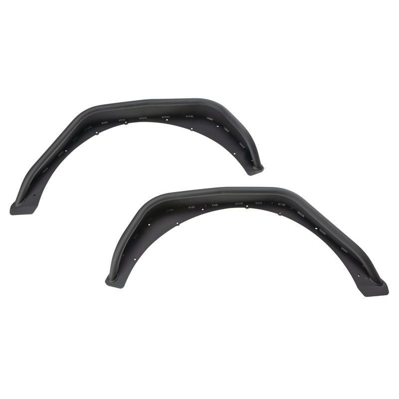 Rugged Ridge HD Steel Tube Fenders Rear Pair Black 18-19 JL Fenders Rugged Ridge