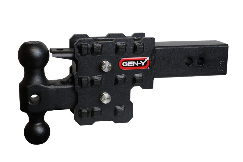 Gen-Y Phantom-X 2.5in Solid Shank 2.5in Drop 1.6K TW 16K Hitch w/GH-051 & GH-032 (No Flat Towing) Hitch Receivers GEN-Y Hitch