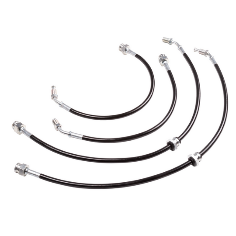 Chase Bays 89-02 Nissan S13/S14/S15 (w/Z32 Caliper) Ext Front Caliper Brake Lines (Frt Lines Only) Brake Line Kits Chase Bays