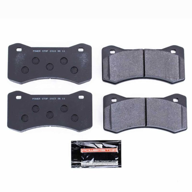 Power Stop Aero 4/6 Radial Mount Track Day SPEC Brake Pads Brake Pads - Racing PowerStop