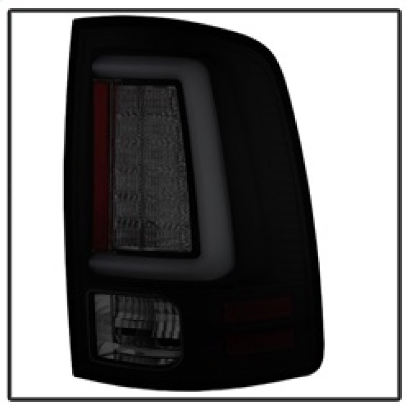 Spyder 09-16 Dodge Ram 1500 Light Bar LED Tail Lights - Black Smoke ALT-YD-DRAM09V2-LED-BSM Tail Lights SPYDER
