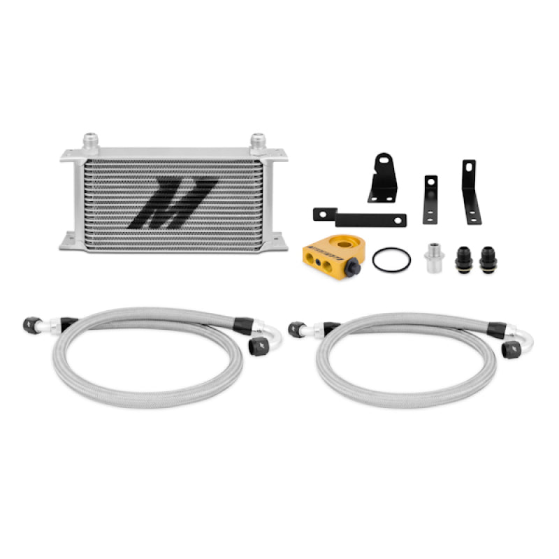 Mishimoto 00-09 Honda S2000 Thermostatic Oil Cooler Kit - Silver Oil Coolers Mishimoto
