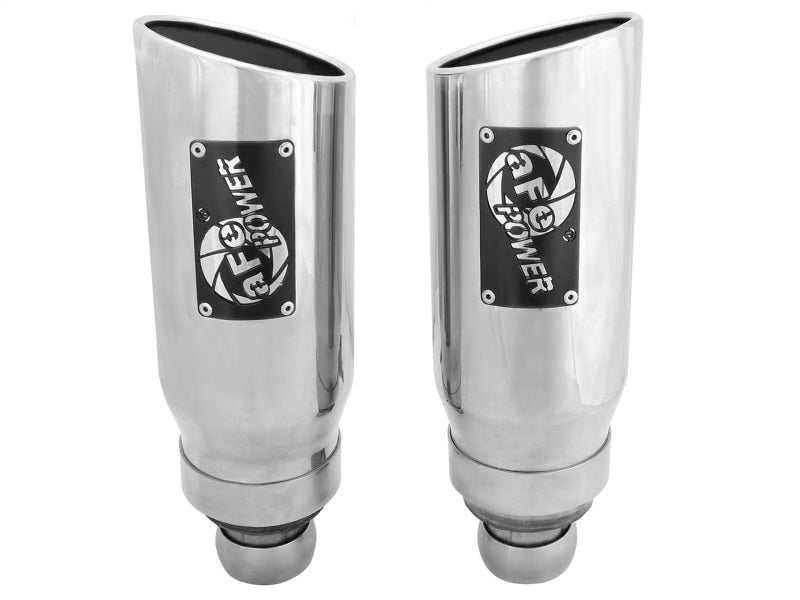 aFe Power MACH Force-XP 5in 09-15 Dodge Ram V8-5.7L/3.0L (td) 409 SS Exhaust Tip Upgrade Catback aFe