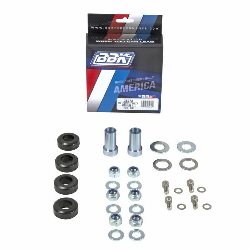 BBK 94-04 Mustang Caster Camber Plate Hardware Kit For BBK 2527 Shock Mounts & Camber Plates BBK