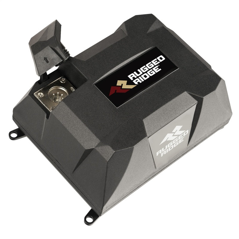 Rugged Ridge Solenoid Box With Wires for Trekker Winch Winches Rugged Ridge