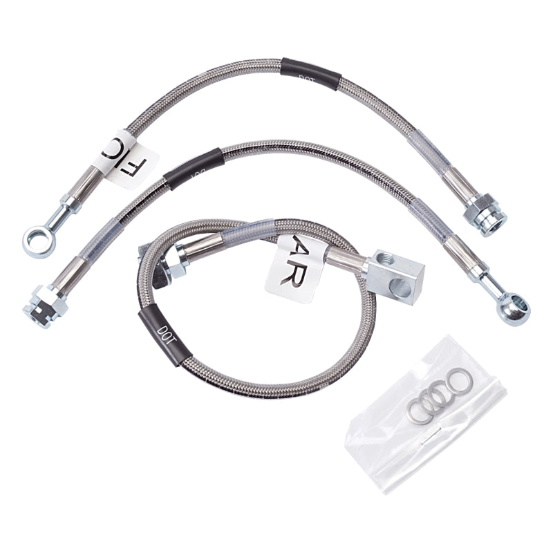 Russell Performance 91-99 S10/S15 Pickup/Blazer 2WD Brake Line Kit Brake Line Kits Russell
