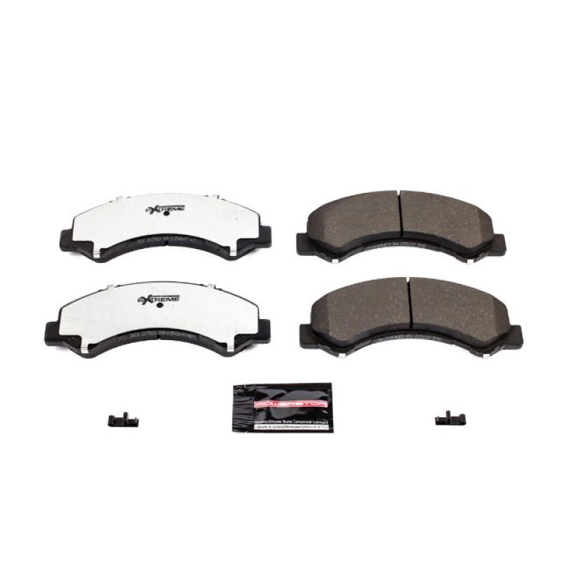 Power Stop 98-00 Chevrolet W3500 Tiltmaster Front Z36 Truck & Tow Brake Pads w/Hardware Brake Pads - Performance PowerStop