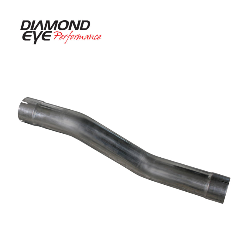 Diamond Eye 4 INCH MFLR RPLCMENT PIPE..SS..2004-2006 DODGE OEMR400-SS Muffler Delete Pipes Diamond Eye Performance