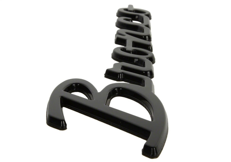 Ford Racing 21-24 Bronco Classic Script Fender Badge Kit - Gloss Black Other Body Components Ford Racing