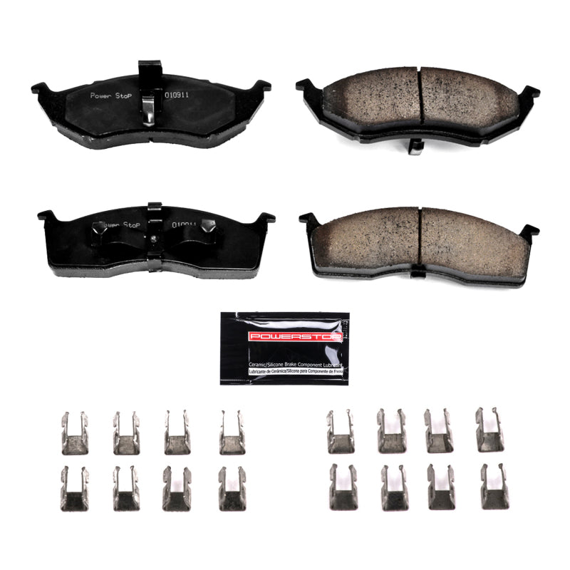 Power Stop 93-97 Chrysler Concorde Front Z23 Evolution Sport Brake Pads w/Hardware Brake Pads - Performance PowerStop