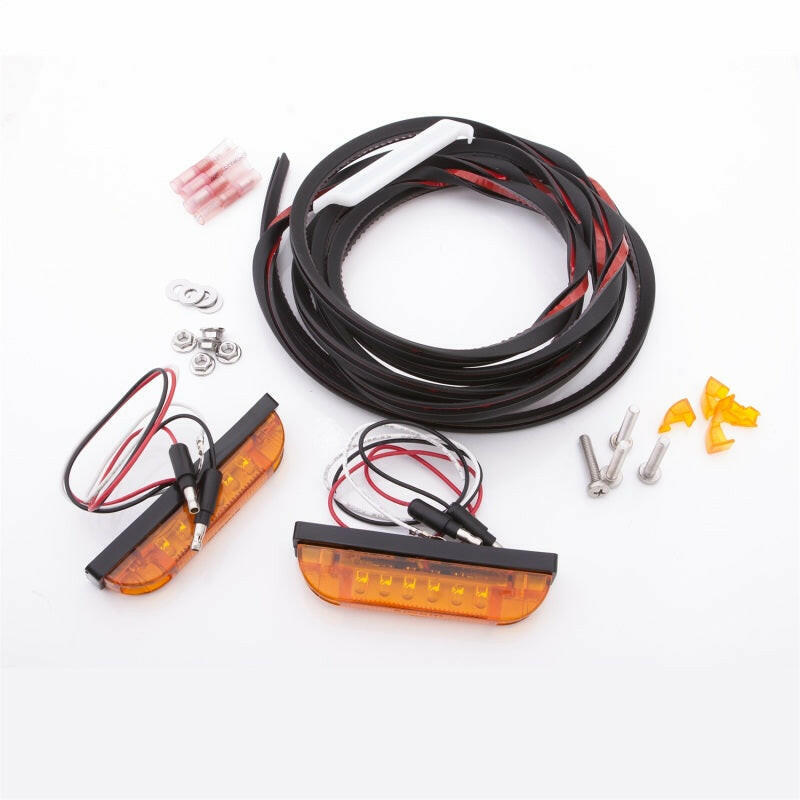 Bushwacker 99-18 Universal 3-Wire Led Marker Light Kit For Flat Style Flares Light Accessories and Wiring Bushwacker
