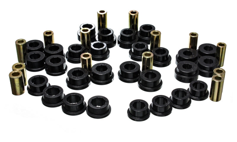 Energy Suspension 13 Scion FR-S / Subaru BRZ Black Front Control Arm Bushing Set Bushing Kits Energy Suspension