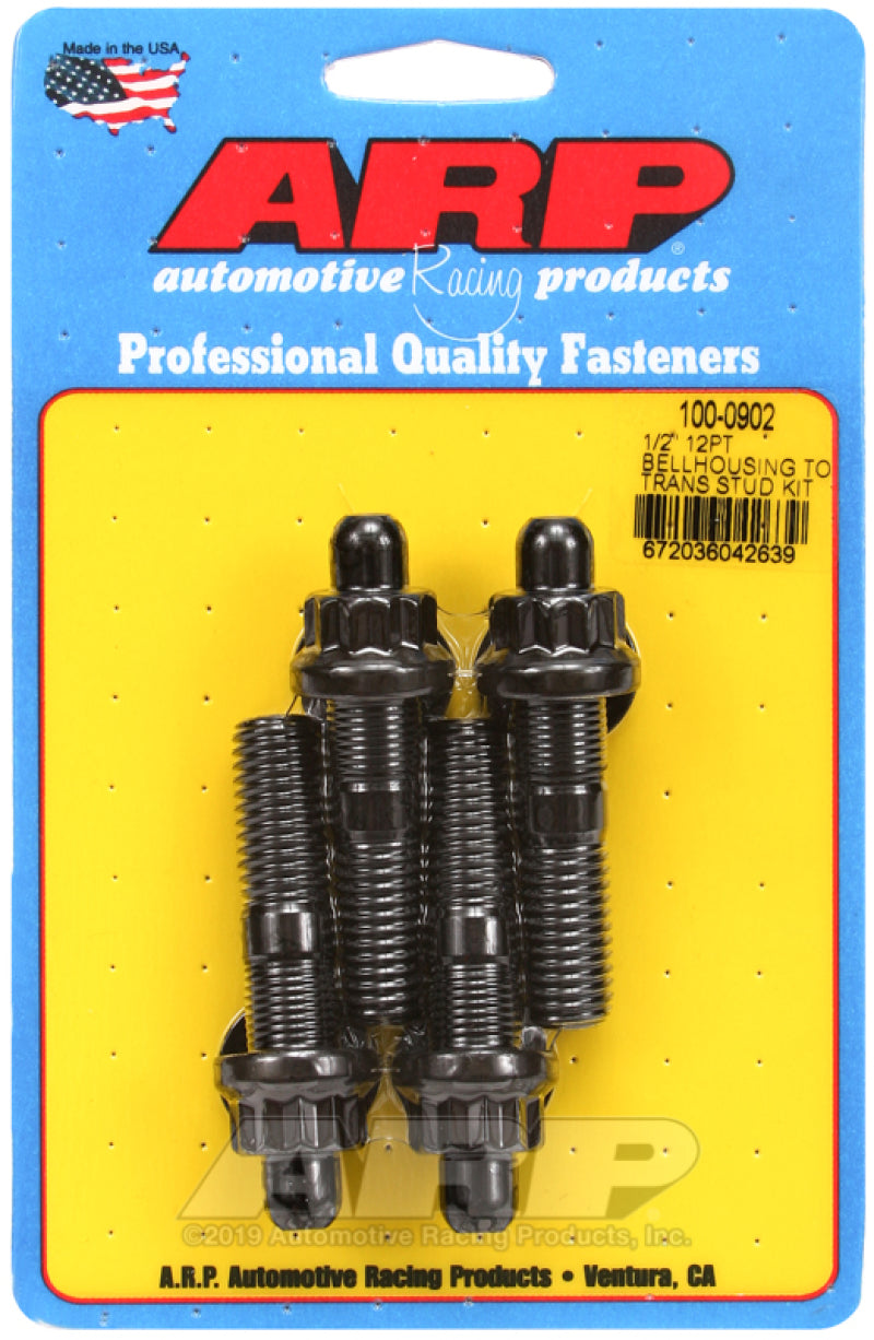 ARP 1/2in Dia 12pt Bellhousing to Trans Stud Kit Hardware Kits - Other ARP