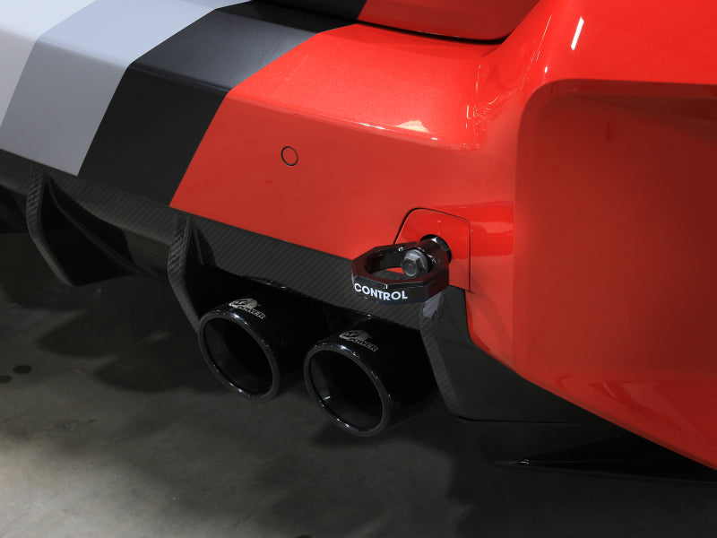 aFe 23-25 BMW M2 (G87) CONTROL Front / Rear Tow Hook - Black Tow Hooks aFe