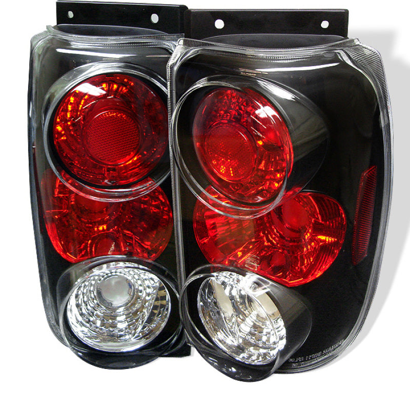 Spyder Ford Explorer 95-97 Euro Style Tail Lights Black ALT-YD-FEXP95-BK Tail Lights SPYDER