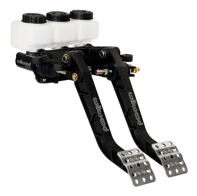 Wilwood Adjustable Dual Pedal - Brake / Clutch - Fwd. Swing Mount - 6.25:1 Pedals Wilwood