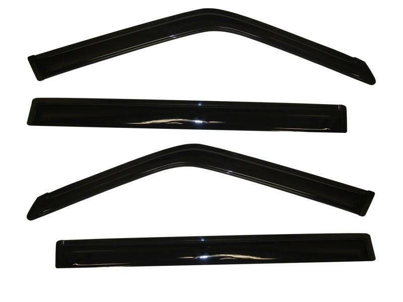 AVS 11-13 Infiniti QX56 Ventvisor Outside Mount Window Deflectors 4pc - Smoke Wind Deflectors AVS