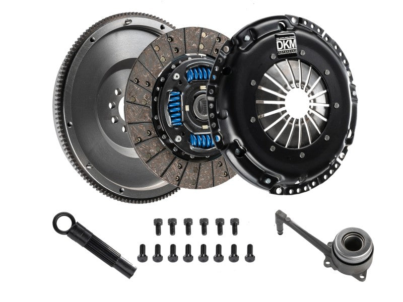DKM Clutch 2.0 VW/Audi A3 FSI 6 Bolt Sprung Organic MB Clutch w/Steel Flywheel (440 ft/lbs Torque) Clutch Kits - Single DKM Clutch