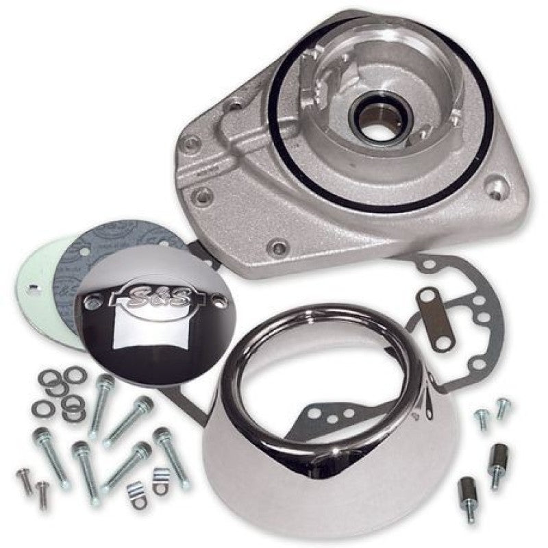 S&S Cycle 73-92 BT Alternator Gearcover Kit - Natural Final Drive Gears S&S Cycle