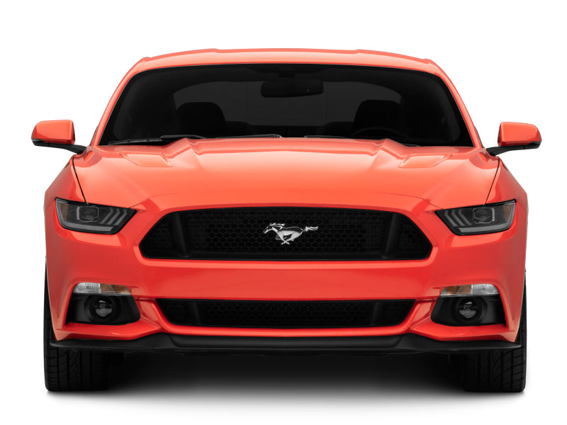 Raxiom 15-17 Ford Mustang GT350 GT500 LED Projector Headlights- Black Housing (Clear Lens) Headlights Raxiom