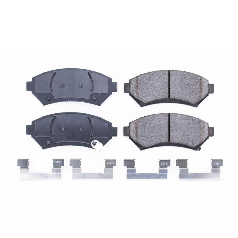 Power Stop 97-05 Buick Century Front Z17 Evolution Ceramic Brake Pads w/Hardware Brake Pads - OE PowerStop