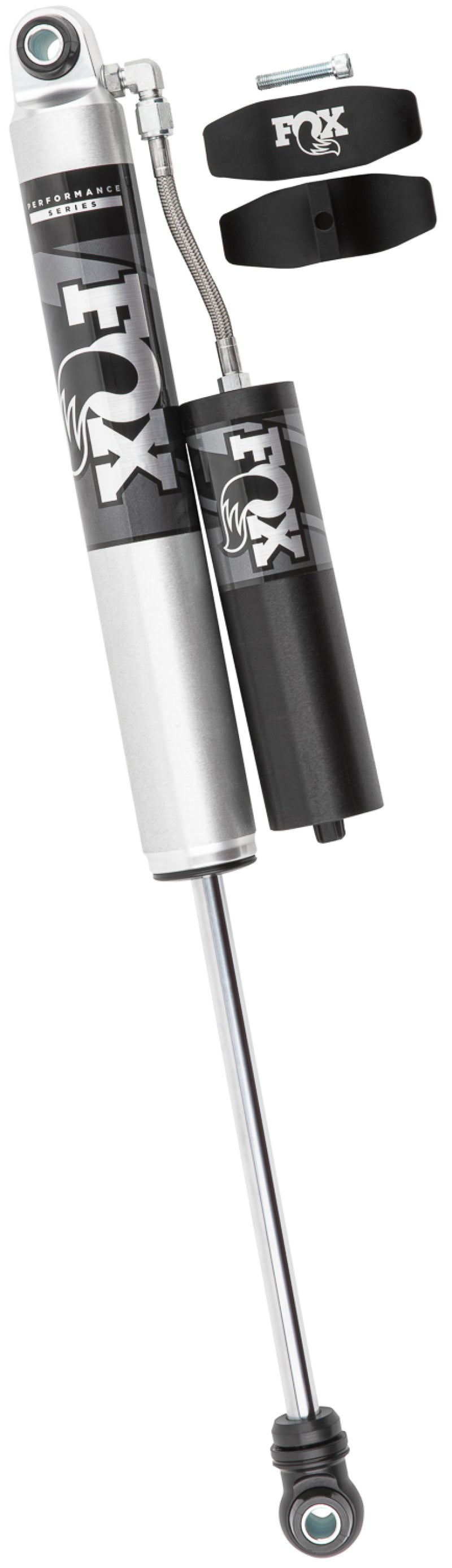 Fox 20-Up GM 2500/3500 HD Performance Series 2.0 Rear Smooth Body 1.5-3in Lift Shocks and Struts FOX