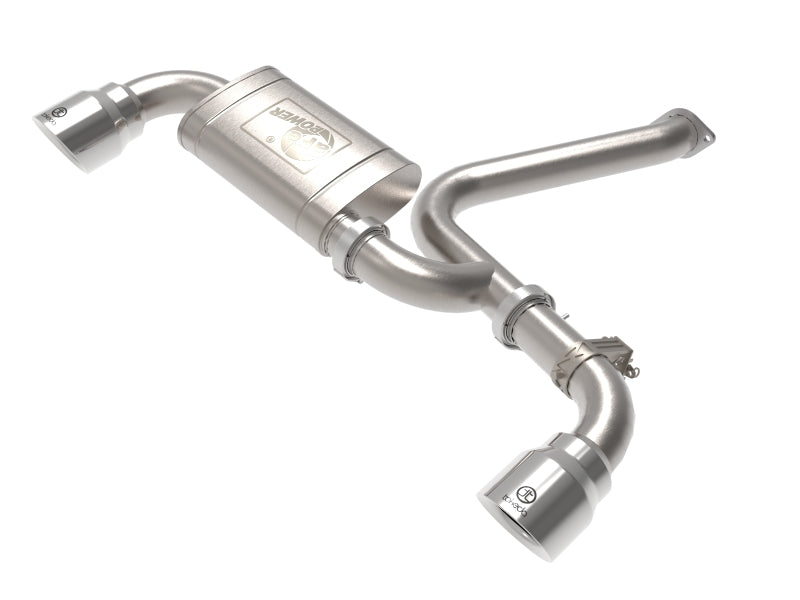 aFe 22-23 Hyundai Kona N L4 2.0L (t) Takeda 3in 304 SS Axle-Back Exhaust System w/ Polished Tips Axle Back aFe