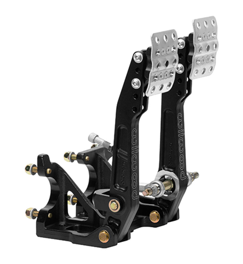 Wilwood Adjustable Tru-Bar Brake w/ Clutch - Floor Mount - 4.75-5.75:1 Pedals Wilwood