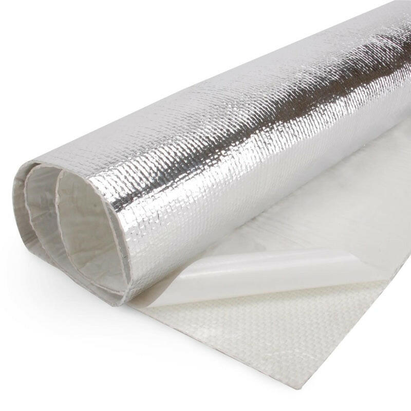 DEI Heat Screen 36in x 40in - Mylar Radiant Glass Fiber Matting w/Adhesive Backing Thermal Wrap DEI