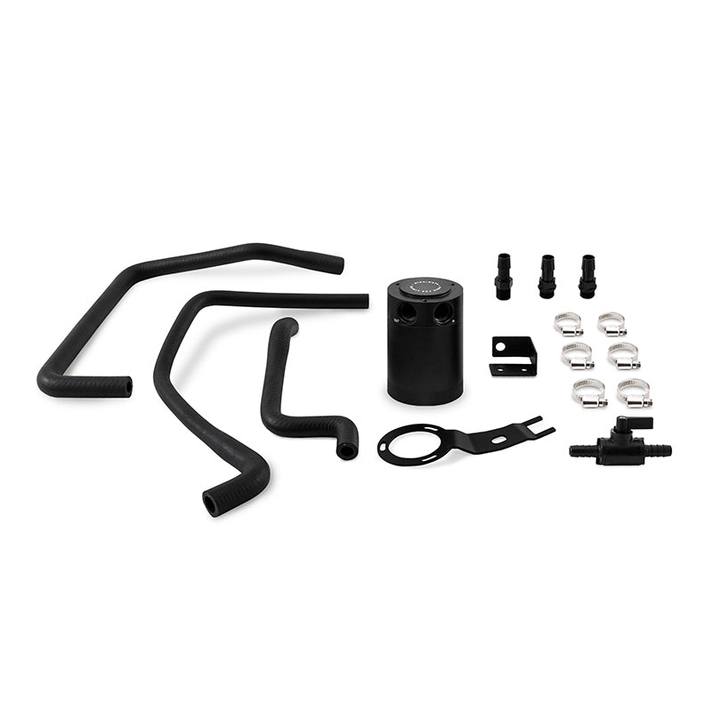 Mishimoto 2016+ Mazda Miata Baffled Oil Catch Can Kit - Black Oil Catch Cans Mishimoto