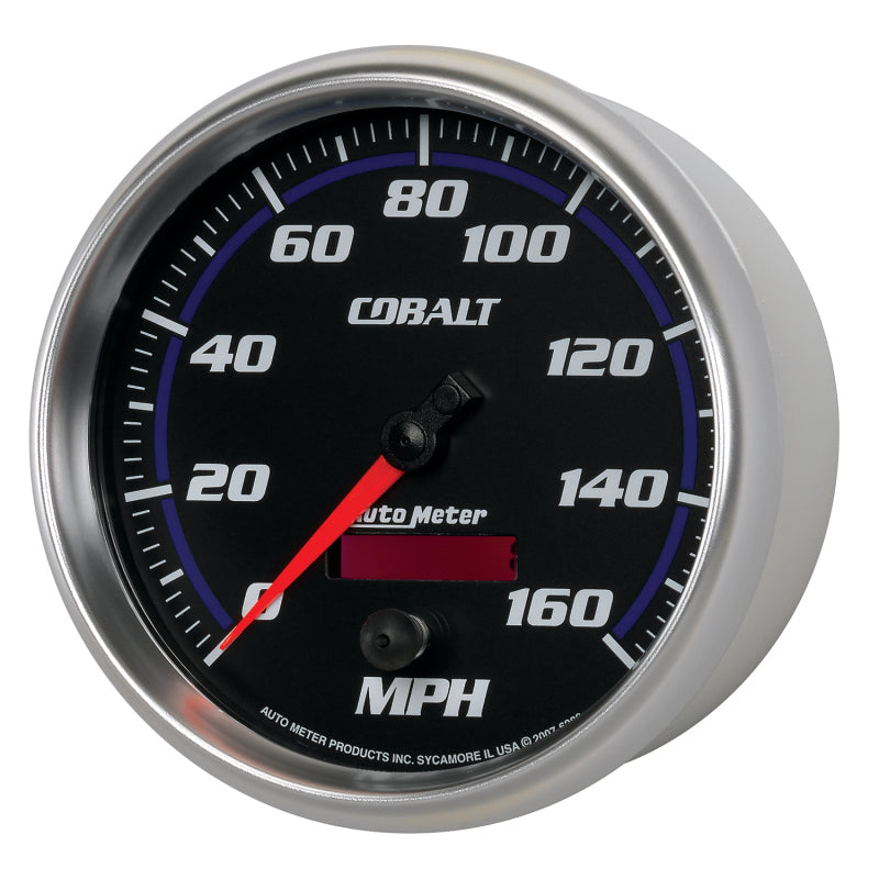 Autometer Cobalt 5in 160mph In-Dash Electronic Programmable Speedometer Gauges AutoMeter