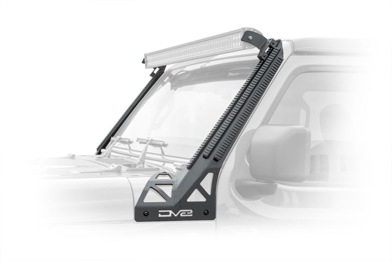DV8 Offroad 2018+ JL/Gladiator Picatinny Rail A-Pillar Pod LED Light Mount Light Mounts DV8 Offroad