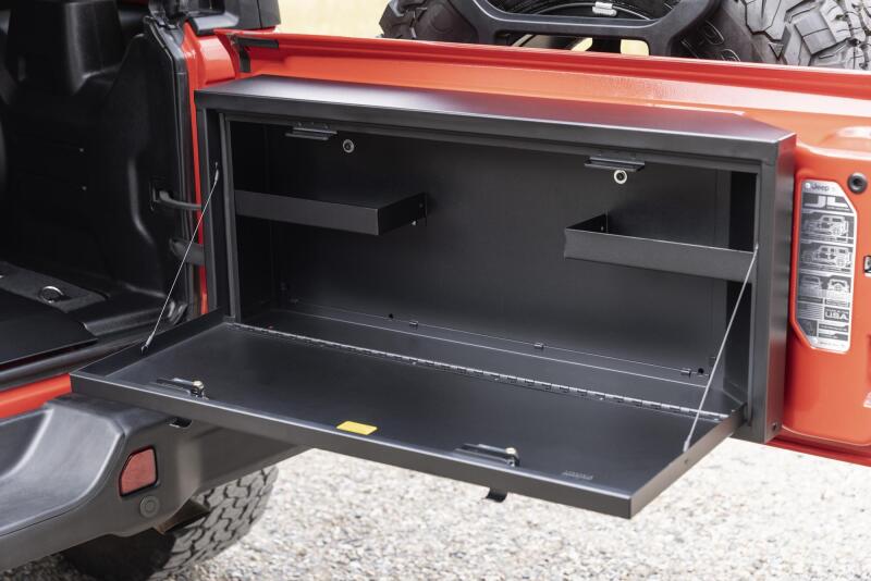 Tuffy Tailgate Lockbox W/ Keyed Lock For Jeep Wrangler Cargo Boxes & Bags Tuffy Products