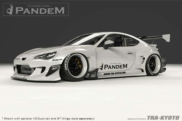 GReddy Scion FR-S Pandem Wide Body V3 Front Canard Fenders GReddy