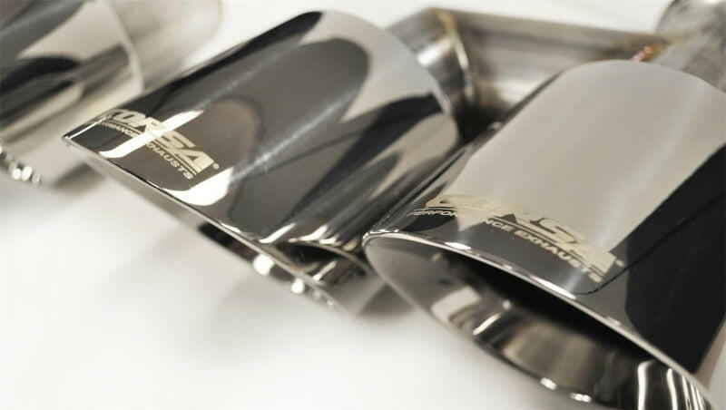 Corsa 2015-2017 Ford Mustang GT 5.0 Polish Quad Tips Kit Tips CORSA Performance