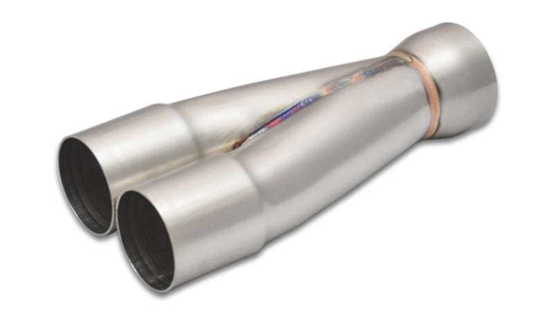 Vibrant 2-1 SS Merge Collectors (1-7/8in Inlet Slipover ID 2-1/4in Outlet OD) - Sold Individually Merge Collectors Vibrant