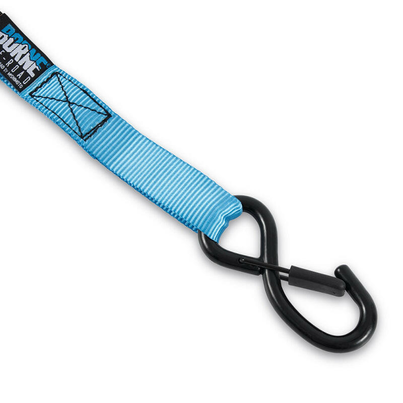 Borne Off-Road Medium-Duty Ratchet Tie-Down Kit (4-Pack) Blue Cargo Tie-Downs Borne Off-Road
