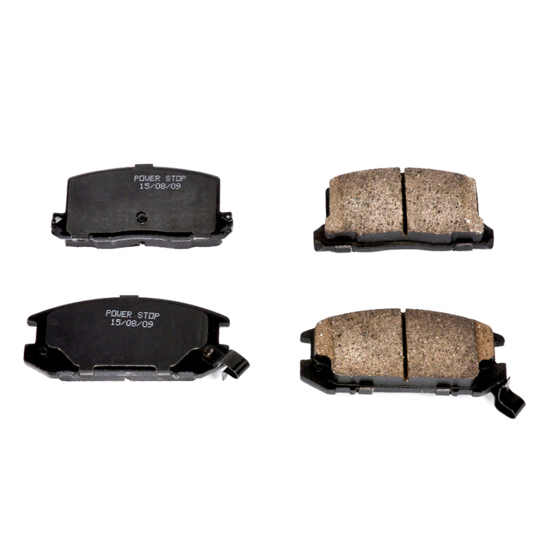 Power Stop 85-89 Toyota MR2 Rear Z16 Evolution Ceramic Brake Pads Brake Pads - OE PowerStop