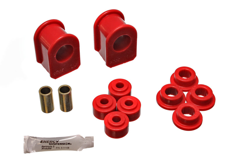 Energy Suspension Ford Red 7/8in Dia 2 1/2in Tall inBin Style Sway Bar Bushing Set Bushing Kits Energy Suspension