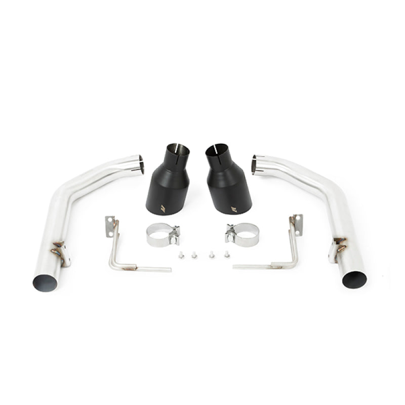 Mishimoto 2015+ Ford Mustang Axleback Exhaust Race w/ Black Tips Axle Back Mishimoto