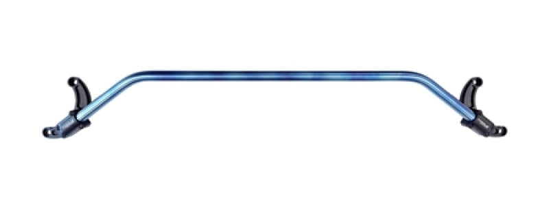 Torque Solution Subaru 08-21 WRX/STI Strut Brace - Titanium Burnt Blue Strut Bars Torque Solution