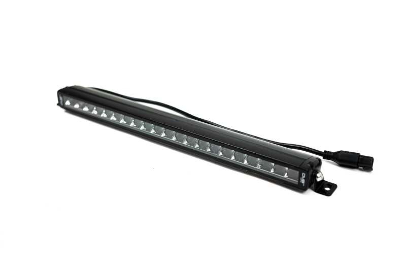 DV8 Offroad 20in Halo Elite Single Row Light Bar with Accent Light - White/Amber Light Bars & Cubes DV8 Offroad