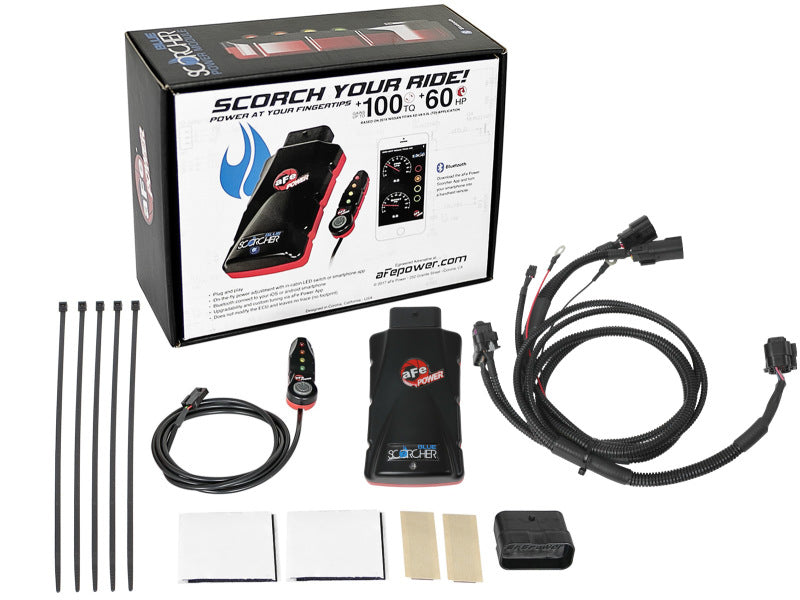 aFe Scorcher Blue Power Module 17-18 GM Diesel Trucks V8-6.6L (td) 5LP In-Line Modules aFe