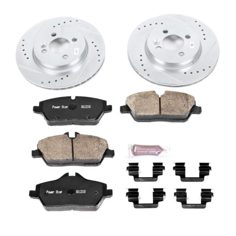 Power Stop 11-16 Mini Cooper Front Z23 Evolution Sport Brake Kit Brake Kits - Performance D&S PowerStop