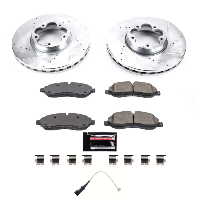 Power Stop 20-22 Ford Transit-350 HD Front Z23 Evolution Brake Kit Brake Kits - Performance D&S PowerStop