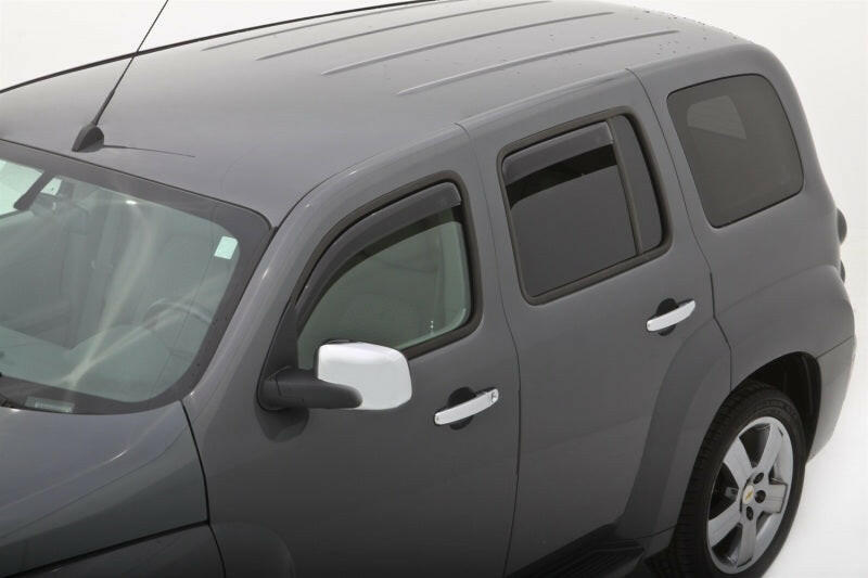AVS 06-11 Chevy HHR Ventvisor In-Channel Front & Rear Window Deflectors 4pc - Smoke Wind Deflectors AVS