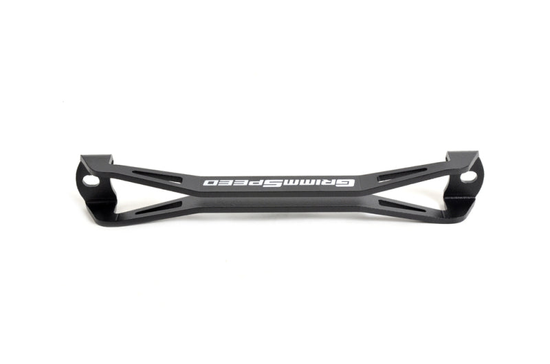 GrimmSpeed 08-18 Subaru WRX/STI Lightweight Battery Tie Down - Black Battery Tiedowns GrimmSpeed